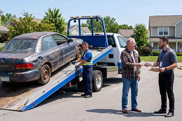Junk Cars For Cash Pick Up in Tampa, FL