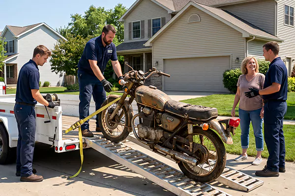 Junk Motorcycle Removal in Tampa, FL