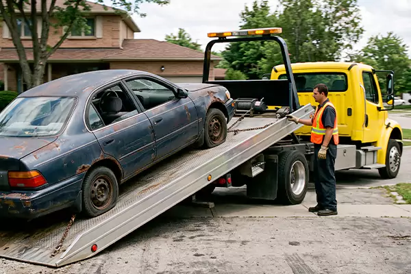 Same-Day Junk Car Removal in Tampa, FL