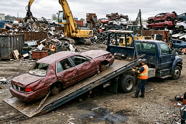 Scrap Car Removal in Tampa, FL