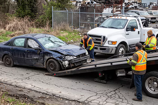 Wrecked Car Removal in Tampa, FL