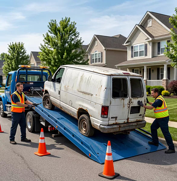 Trusted junk van removal service in Tampa, FL