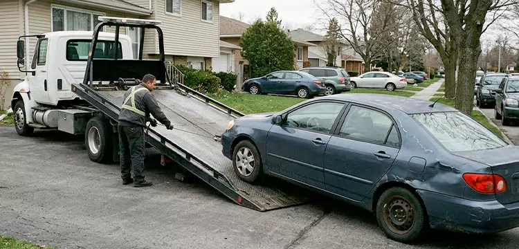 Same-Day Salvage Car Pickup in Tampa